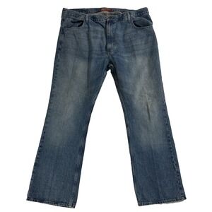 Arizona Jean Co. Men's Jeans 42x32 Boot Cut Original Blue Denim USA Made